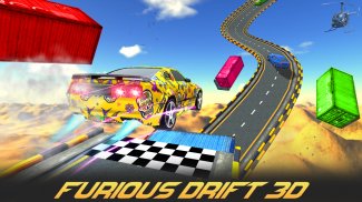 Furious Drift Racing Stunts- 3D Drift Car Games screenshot 3