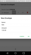 Earmark Envelopes - Budget Tracking, Saving, Money screenshot 1