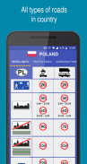 Speed Limits Europe screenshot 2