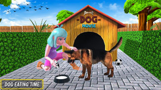 Virtual Family Pet Dog Games screenshot 0