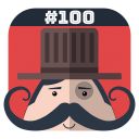Mr. Mustachio : #100 Rounds Icon