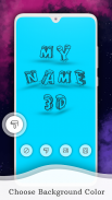My Name 3D Live Wallpaper screenshot 6