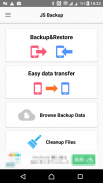 JS Backup – Migración de datos screenshot 0