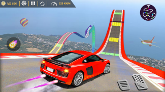 Mega Ramp Car Racing Stunt: Impossible Sky Tracks screenshot 3