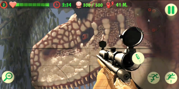 Dinosaur Shooter Game screenshot 0