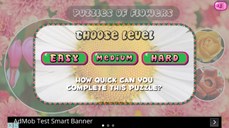 Puzzles of Flowers Free screenshot 1