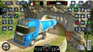 Offroad petrol tankeri kamyon taşıma sürücüsü screenshot 1