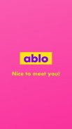 Ablo - Make friends worldwide screenshot 0