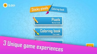 Sticky Pixels - Coloring Book screenshot 0