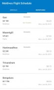 Maldives Flight Schedule screenshot 1