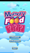 Memory Food - Brain Memory Game screenshot 2