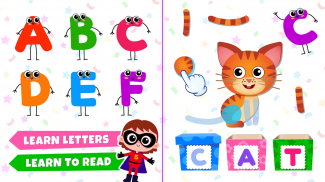 Baby ABC in box Kids alphabet games for toddlers screenshot 2