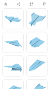 Esquemas de aviones de origami screenshot 5