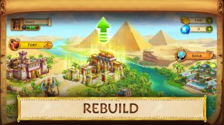 Jewels of Egypt: لعبة مطابقة screenshot 12