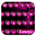 Emoji Keyboard Spheres Pink