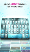 Wave Keyboard Background - Animations, Emojis, GIF screenshot 5