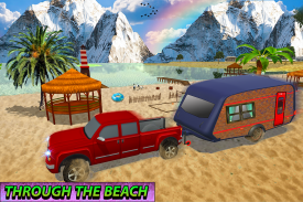 Offroad Camper Truck Driving Simulator screenshot 3