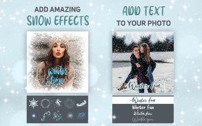 Photo Editor with Snow Effects screenshot 12
