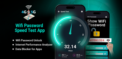 Wifi Password & Speed Test App