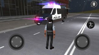 American Police Van Driving screenshot 0