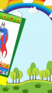 Hero Super Coloring book screenshot 1