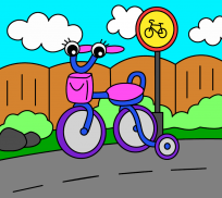 Coloring pages for children : transport screenshot 10