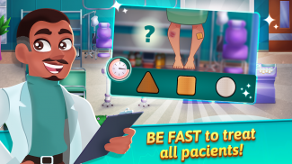 Medizin-Strich – Krankenhaus Zeitmanagementspiel screenshot 1