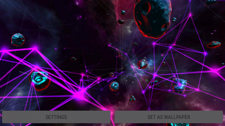 Sci_Fi Particle Plexus 3D Live Wallpaper screenshot 15