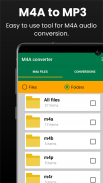 M4a To Mp3 Converter screenshot 1