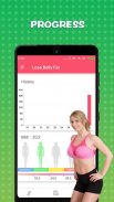 Lose Belly Fat-Home Abs Fitness Workout screenshot 4