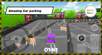 Extreme Purple Car Parking screenshot 9