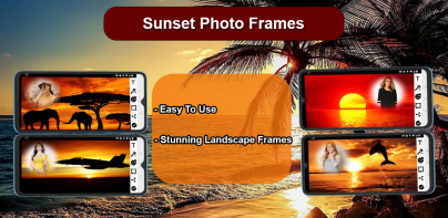 Sunset Photo Frames