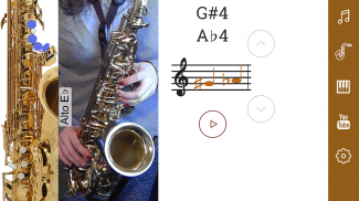 2D Saxofón Notas screenshot 7