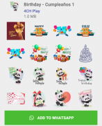 Happy Day Stickers - WAStickerApps screenshot 7