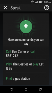 Comando por voz de HTC screenshot 0