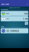 Argentine Peso x Rwanda Franc screenshot 1