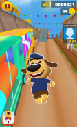 Puppy Surfs Runner : Talking Dog screenshot 2