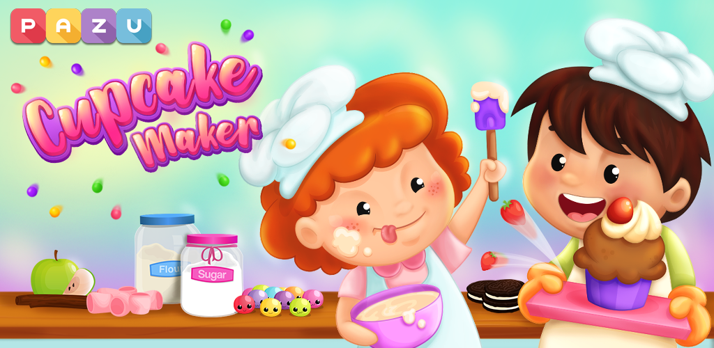 Download do APK de Fábrica fabricantes cupcakes aniversário: jogos para  Android