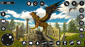 Wild Griffin Family Flying Eagle Simulator screenshot 5