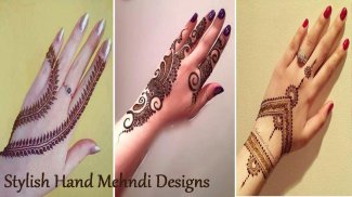 Stylish Mehndi Designs - Hand & Foot Mehndi screenshot 0