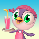 Penguin Diner 3D Cooking Game Icon
