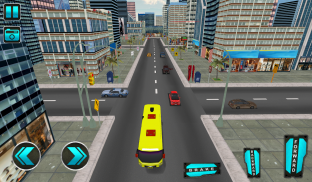 City Coach Bus Driving Simulator & Parking 2019 screenshot 2