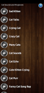 Cat Sounds and Ringtones screenshot 2