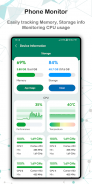 Green Battery Saver, Booster, Cleaner, App Lock screenshot 5