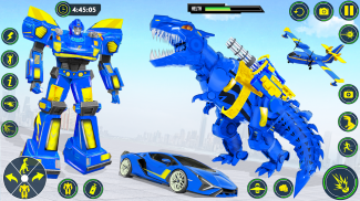 Dino Transform Robot Car Game screenshot 6