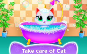 Unicorn Cat Princess Baby Game screenshot 17