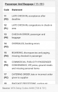 Aviation Delay Codes screenshot 1