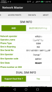 Master Network Info & SIM Quer screenshot 0