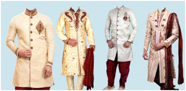 Men Sherwani Photo Suit screenshot 5