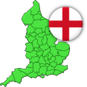 Counties of England - Quiz on county towns & flags